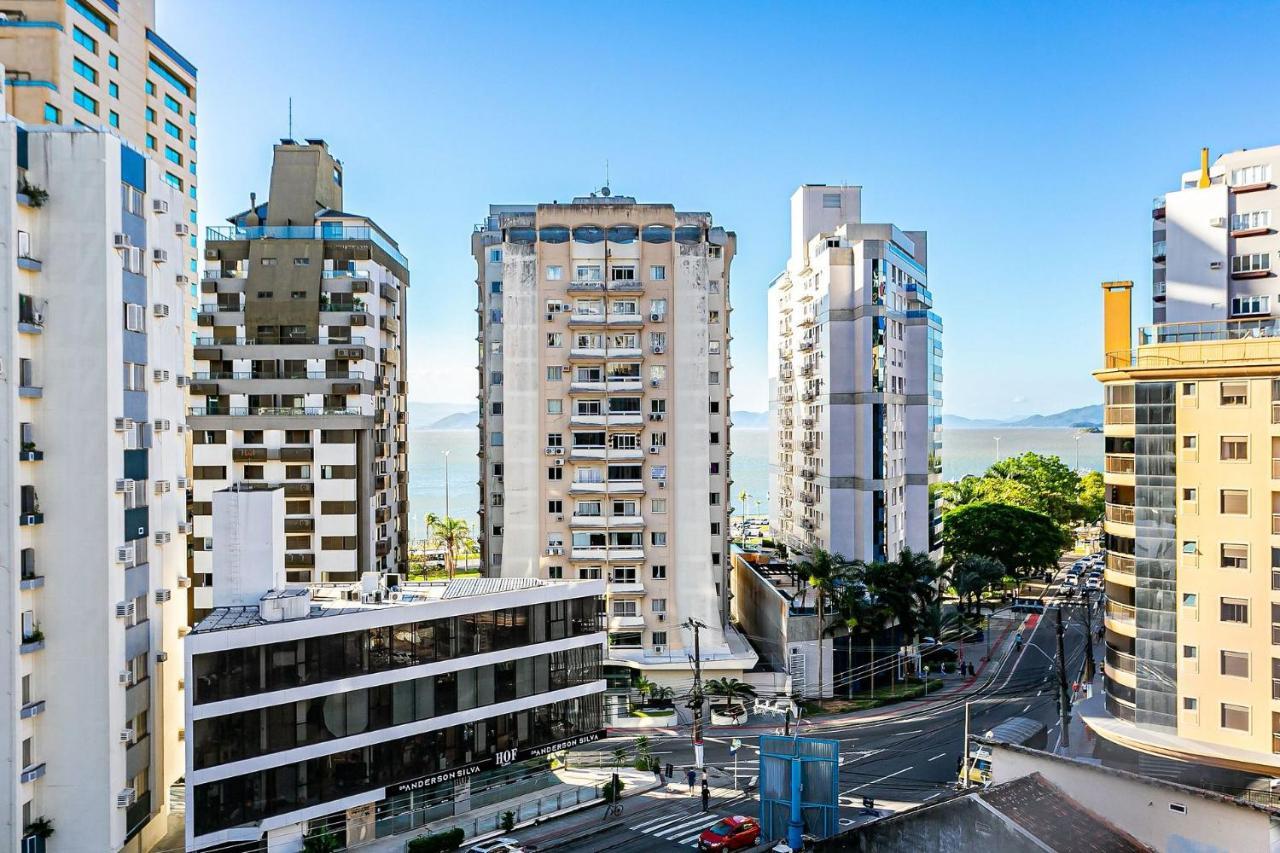 Wi-Fi 200Mb | Vista Parcial Do Mar #Ca28 Apartment Florianopolis Ngoại thất bức ảnh
